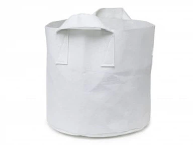 15 galon Tas Tumbuh Taman Kain Bukan Tenunan Putih