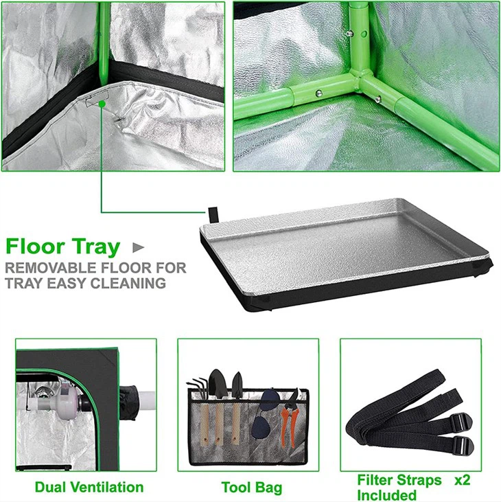 2x2 4x2 4x4 5x5 Grow Tent Kit