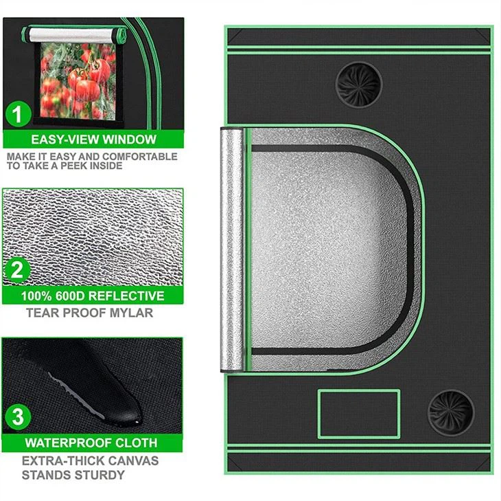 2x2 4x2 4x4 5x5 Grow Tent Kit